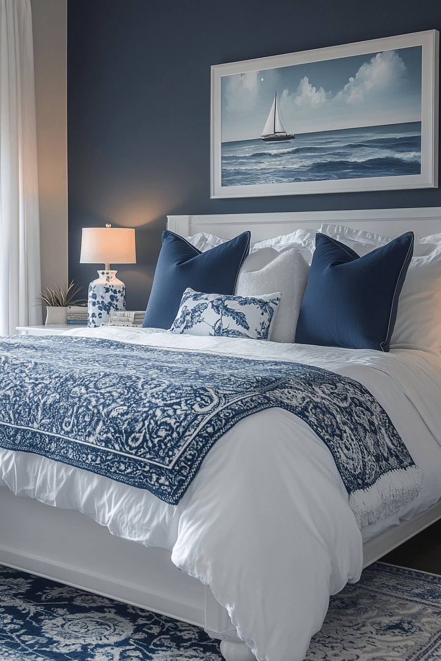 29 Coastal Master Bed Ideas That Reflect the Beauty of the Shoreline 1 coastal master bed
