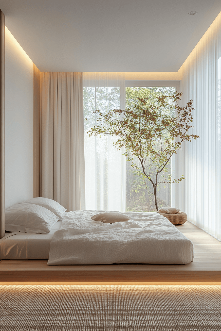 29 Japandi Bedroom Ideas to Create a Peaceful Sleep Sanctuary 1 japandi bedroom