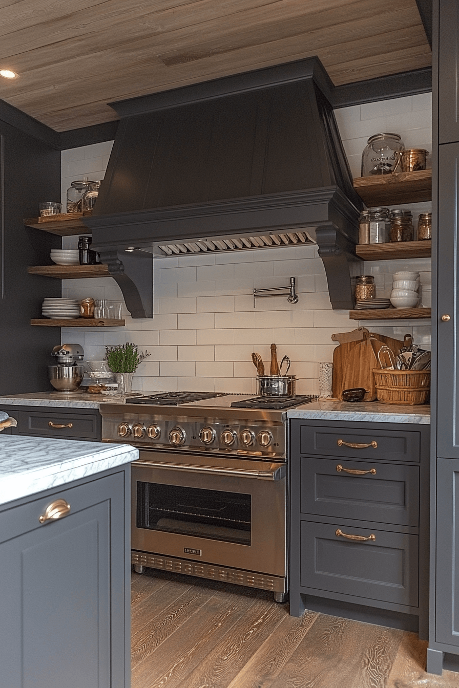 29 Gray Kitchen Cabinets to Inspire a Cool and Collected Vibe 10 gray kitchen cabinets