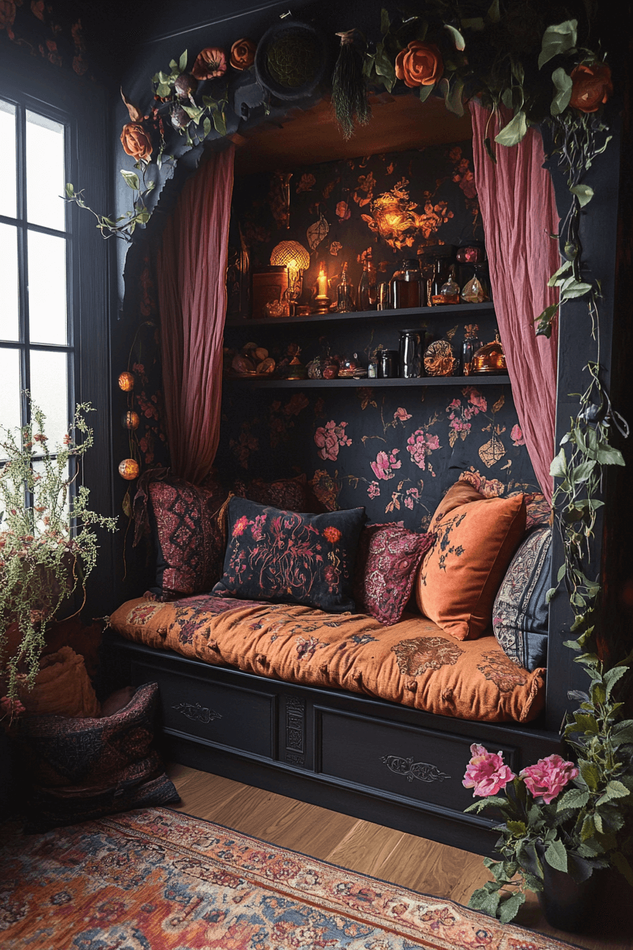 29 Whimsigoth Aesthetic Ideas to Turn Your Home Into a Mystical Retreat 11 whimsigoth aesthetic