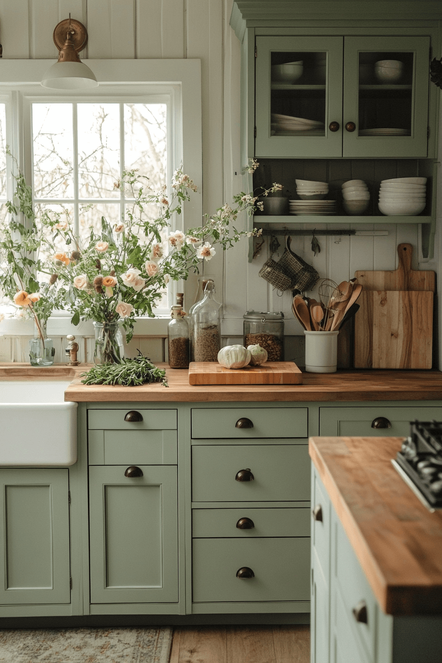farmhouse kitchen cabinets