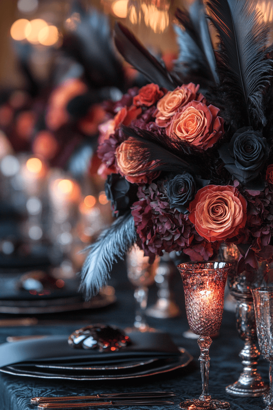 29 Whimsigoth Wedding Ideas for a Magical and Moody Celebration 13 whimsigoth wedding