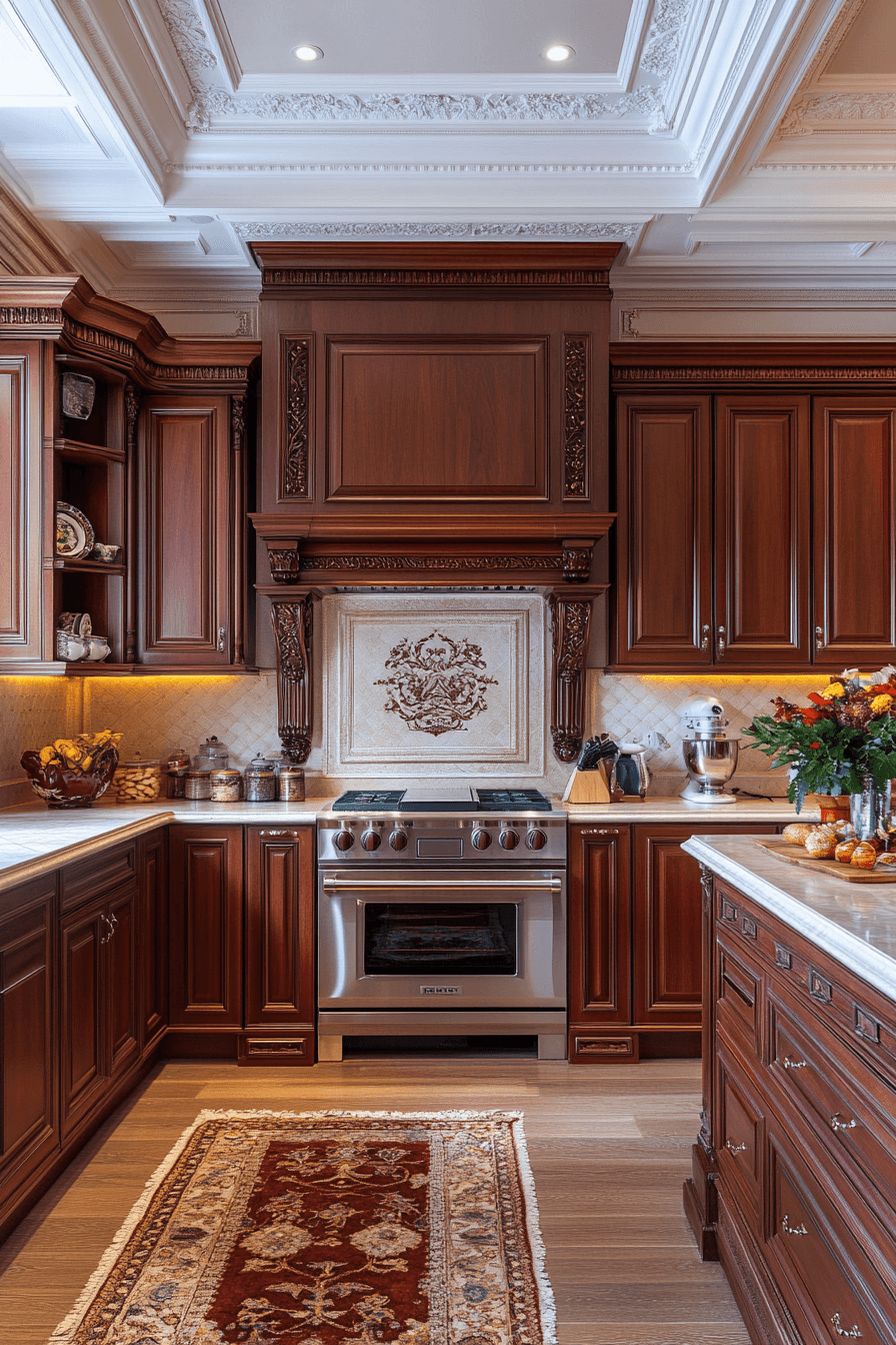 natural wood kitchen cabinets