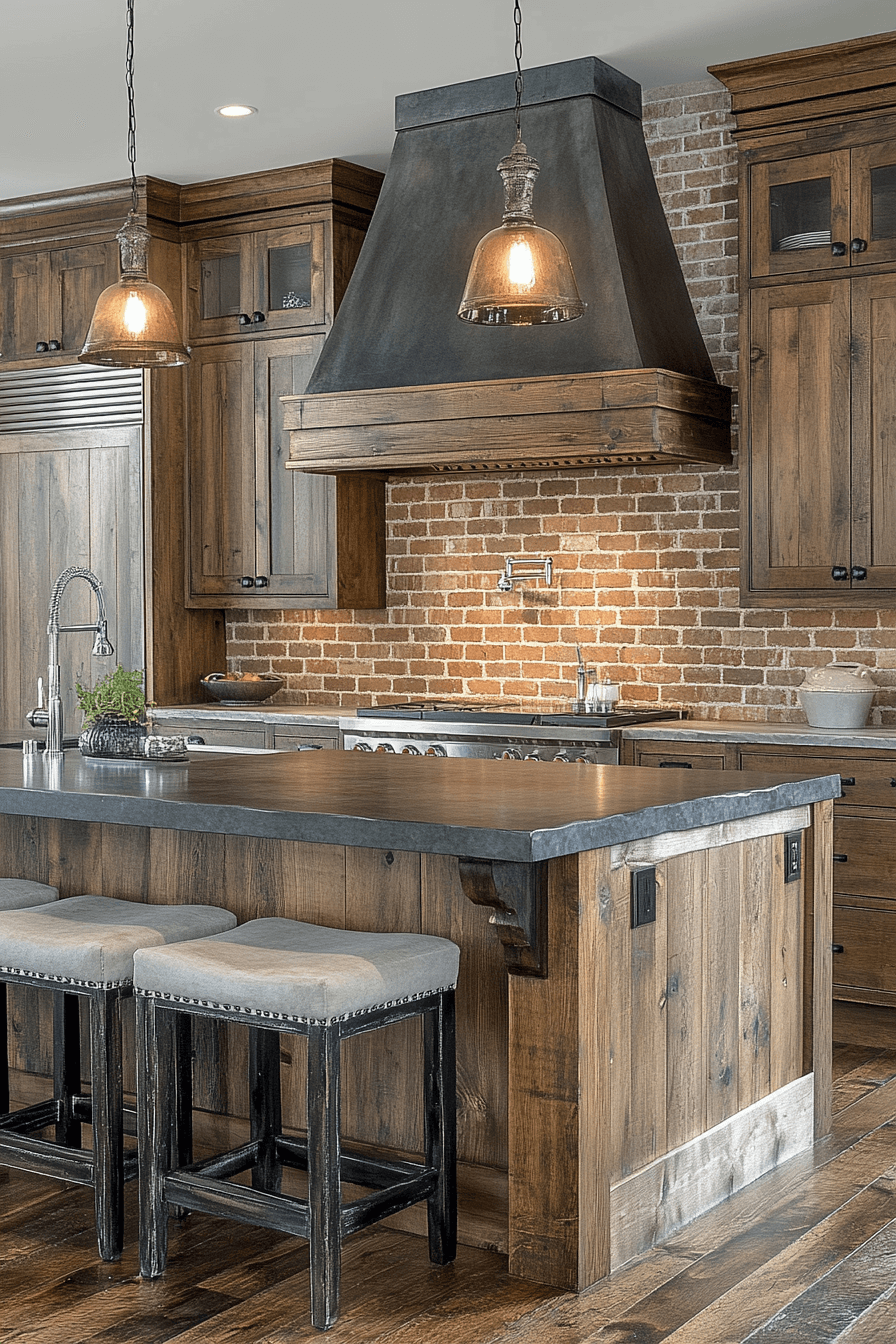 29 Brown Cabinets Kitchen Ideas to Enhance Your Home’s Coziness 14 brown cabinets kitchen