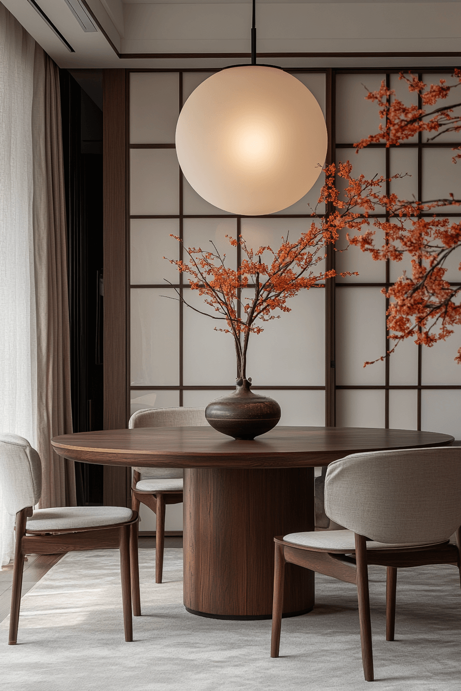 29 Japandi Dining Room Ideas for a Chic and Tranquil Space 15 japandi dining room