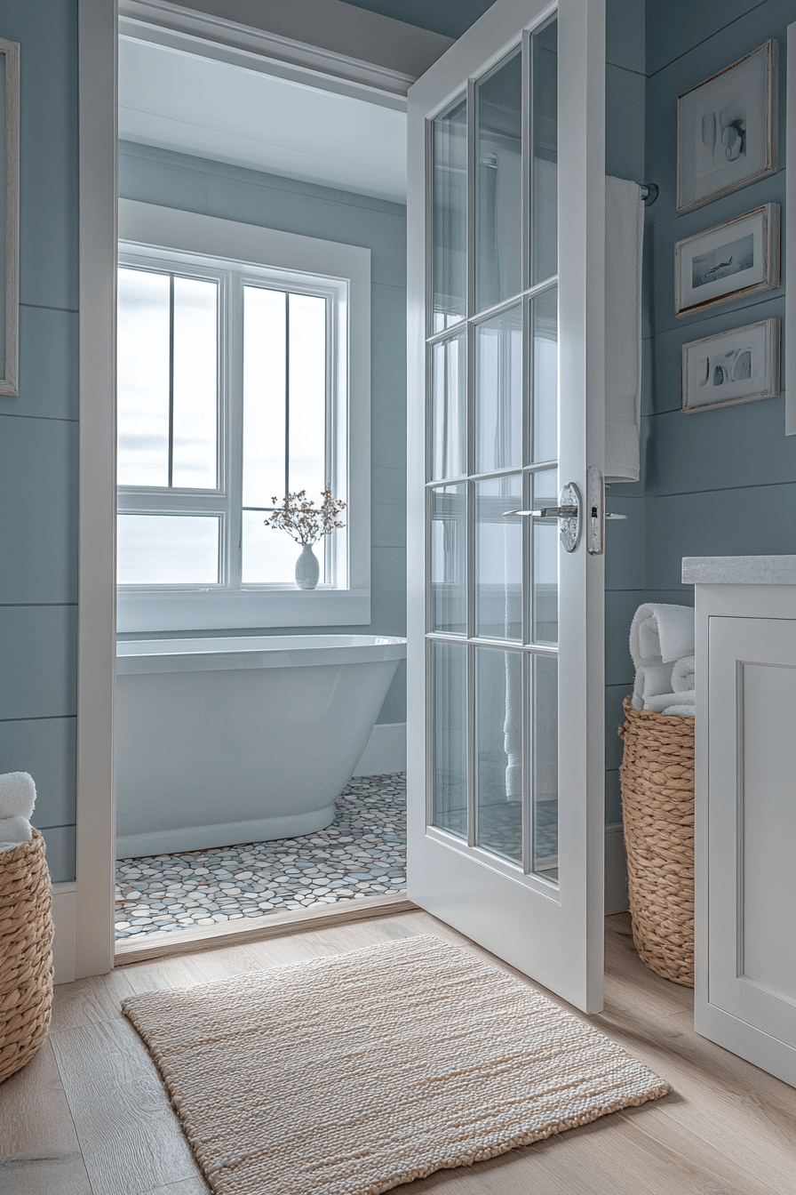 29 Coastal Bathroom Shower Ideas to Turn Your Bathroom into a Breezy Getaway 15 coastal bathroom shower ideas