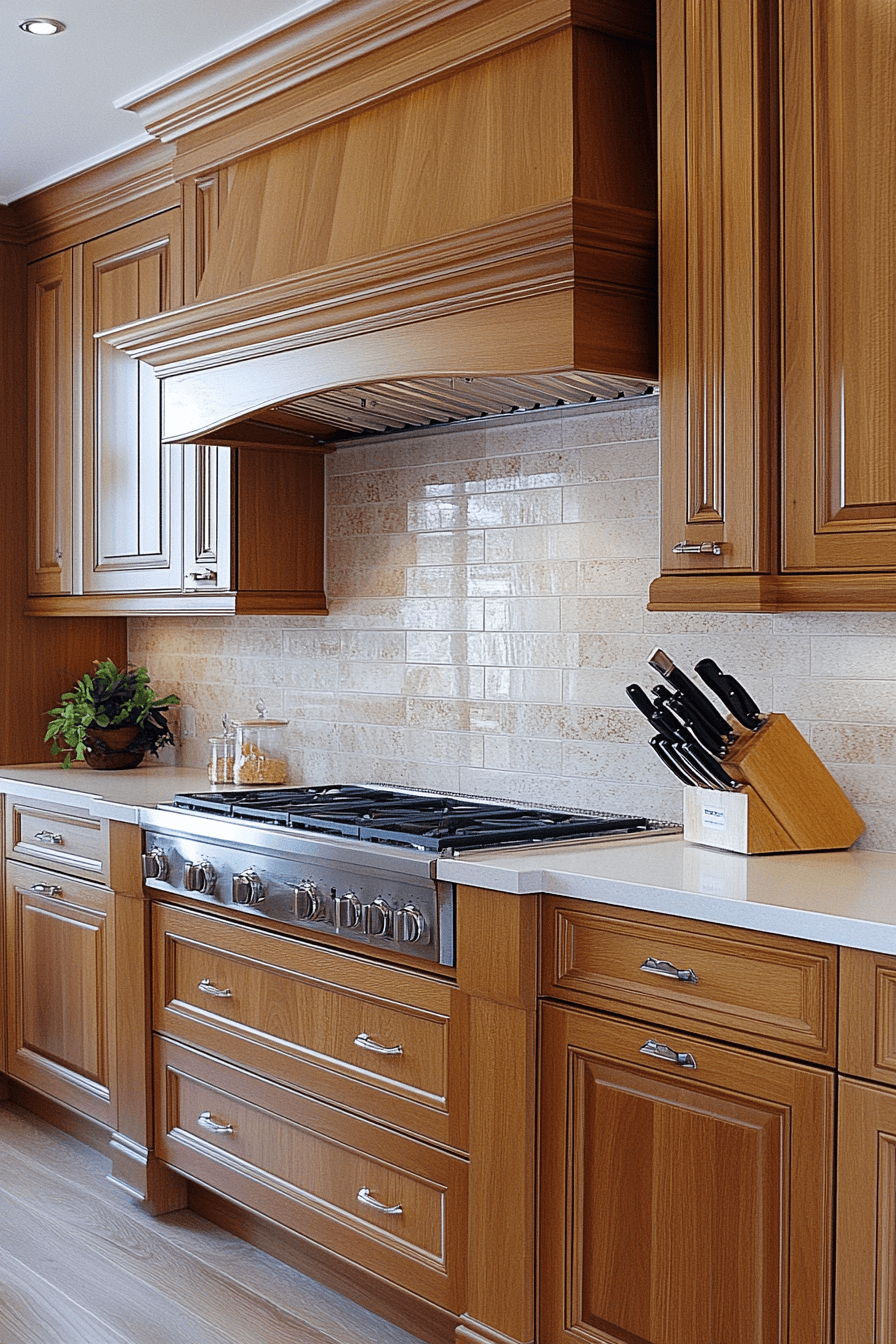 29 Light Wood Kitchen Cabinets to Brighten Up Your Cooking Space 15 light wood kitchen cabinets
