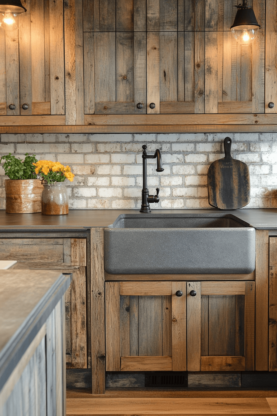 farmhouse kitchen cabinets