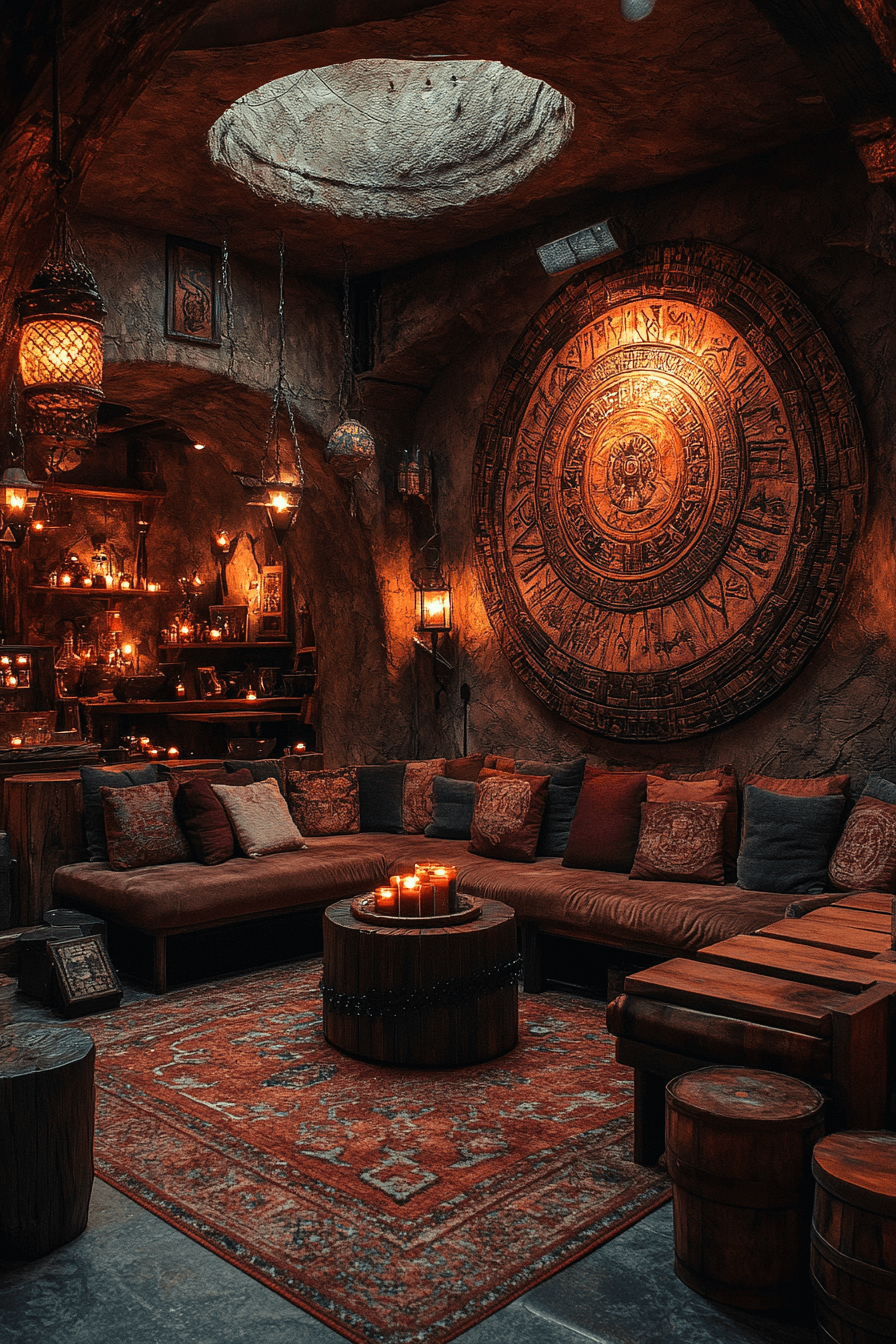 29 Whimsigoth Living Room Ideas to Embrace Soft Shadows and Vintage Vibes 16 whimsigoth living room