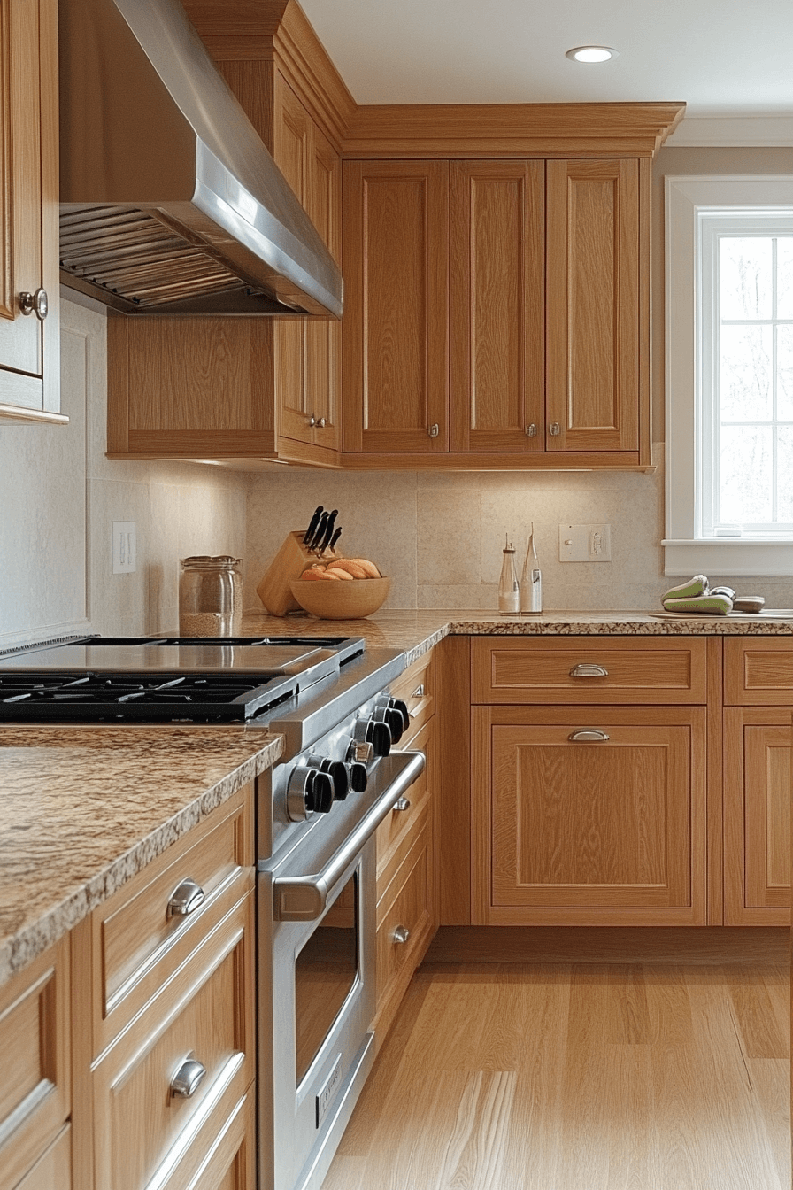 29 Wooden Kitchen Cabinets That Blend Tradition and Modernity 16 wooden kitchen cabinets