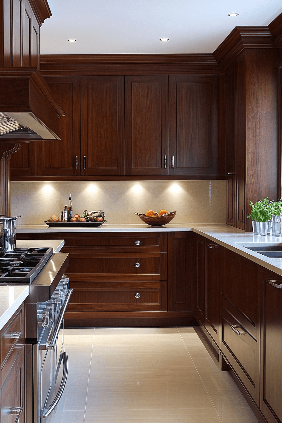 29 Wooden Kitchen Cabinets That Blend Tradition and Modernity 17 wooden kitchen cabinets