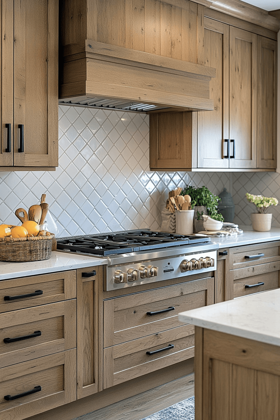 29 Light Wood Kitchen Cabinets to Brighten Up Your Cooking Space 17 light wood kitchen cabinets