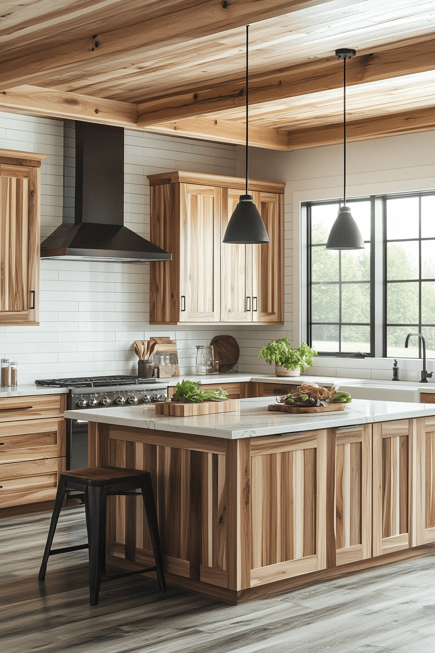 29 Wooden Kitchen Cabinets That Blend Tradition and Modernity 18 wooden kitchen cabinets