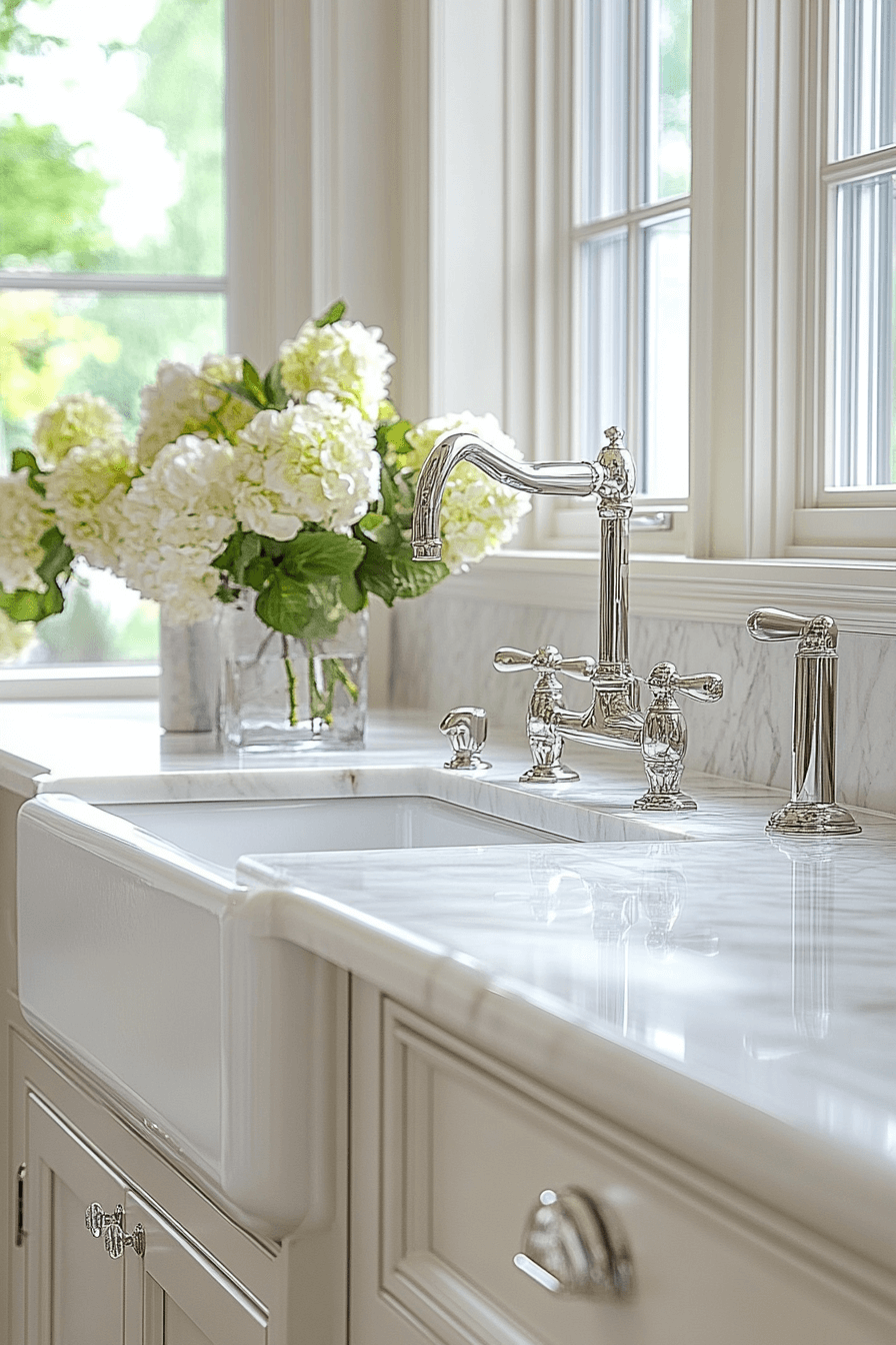 off white kitchen cabinets