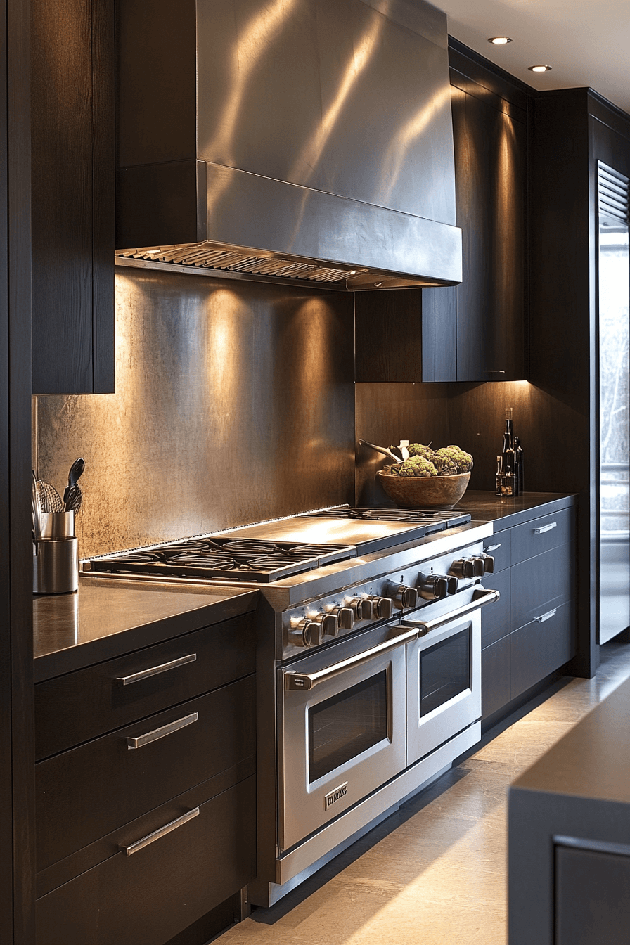 29 Dark Wood Kitchen Cabinets for a Distinguished and Elegant Kitchen 2 dark wood kitchen cabinets