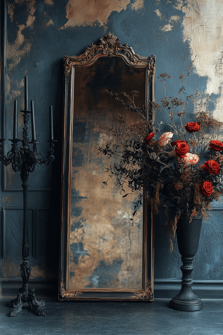 29 Whimsigoth Decor Ideas That Blend Dark Elegance with Whimsy 2 whimsigoth decor