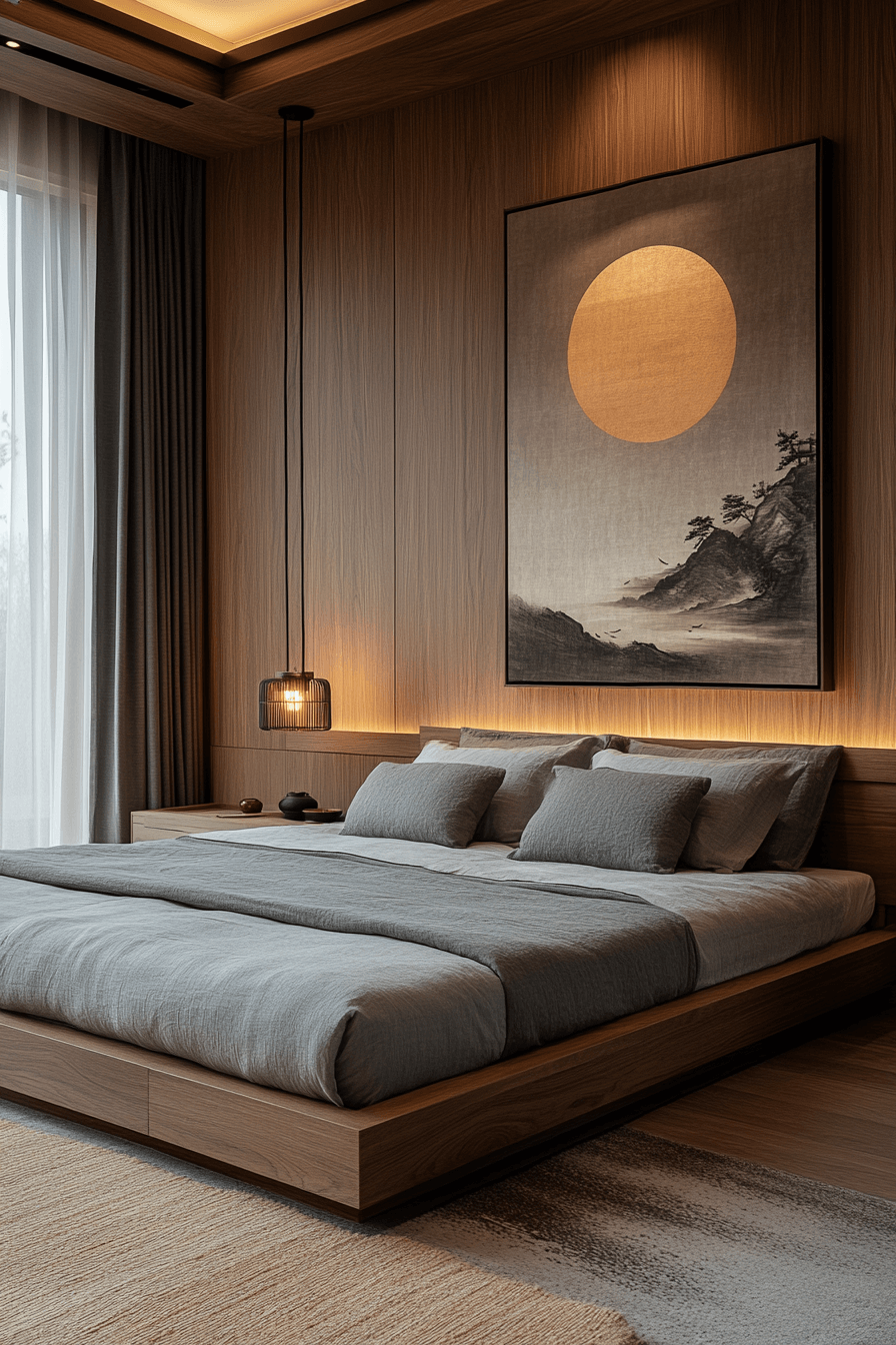 29 Japandi Bedroom Ideas to Create a Peaceful Sleep Sanctuary 2 japandi bedroom