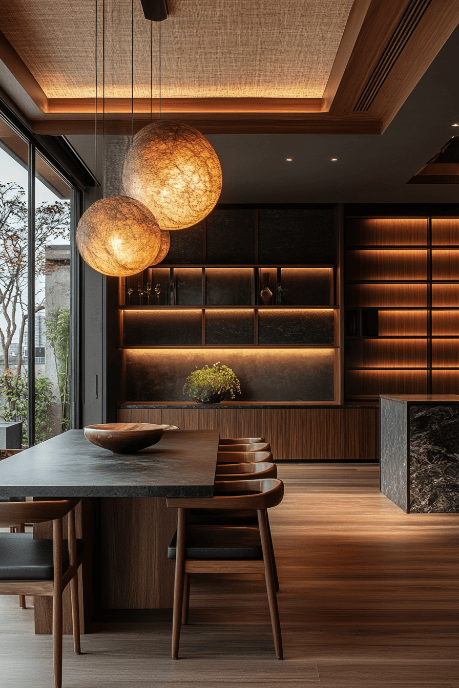 29 Japandi Dining Room Ideas for a Chic and Tranquil Space 2 japandi dining room