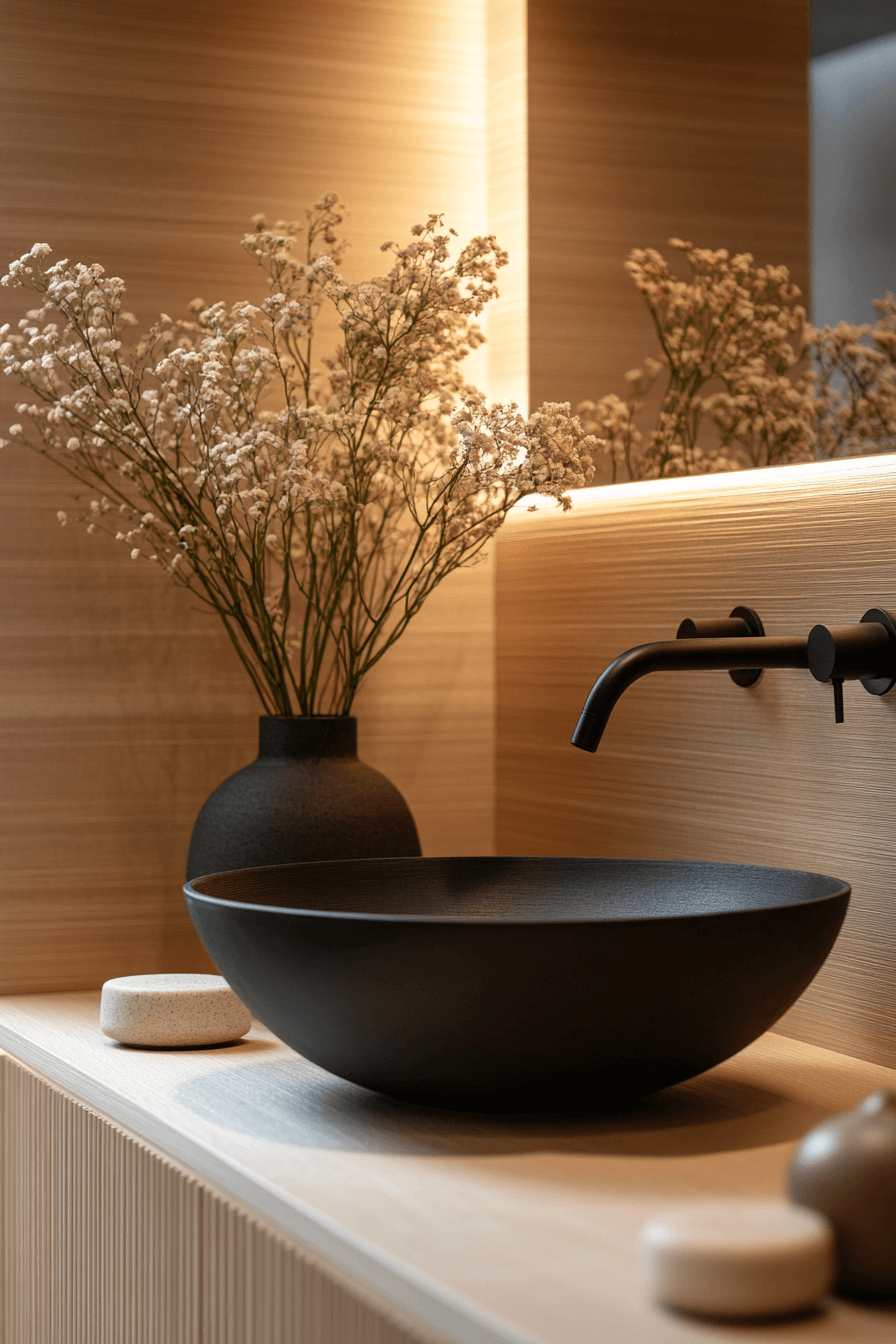 29 Japandi Bathroom Ideas to Inspire a Relaxing Home Upgrade 20 japandi bathroom