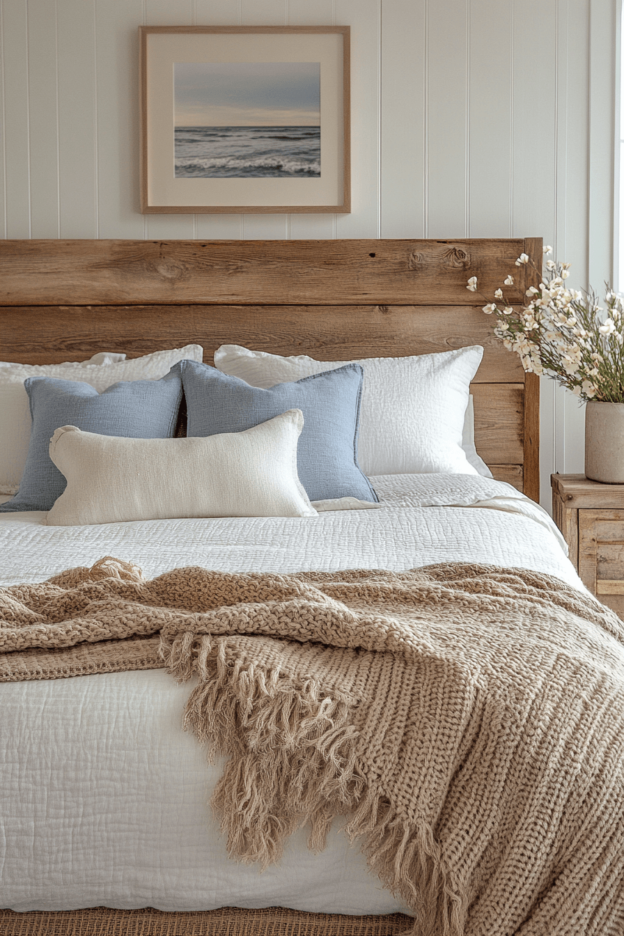 29 Coastal Master Bed Ideas That Reflect the Beauty of the Shoreline 20 coastal master bed