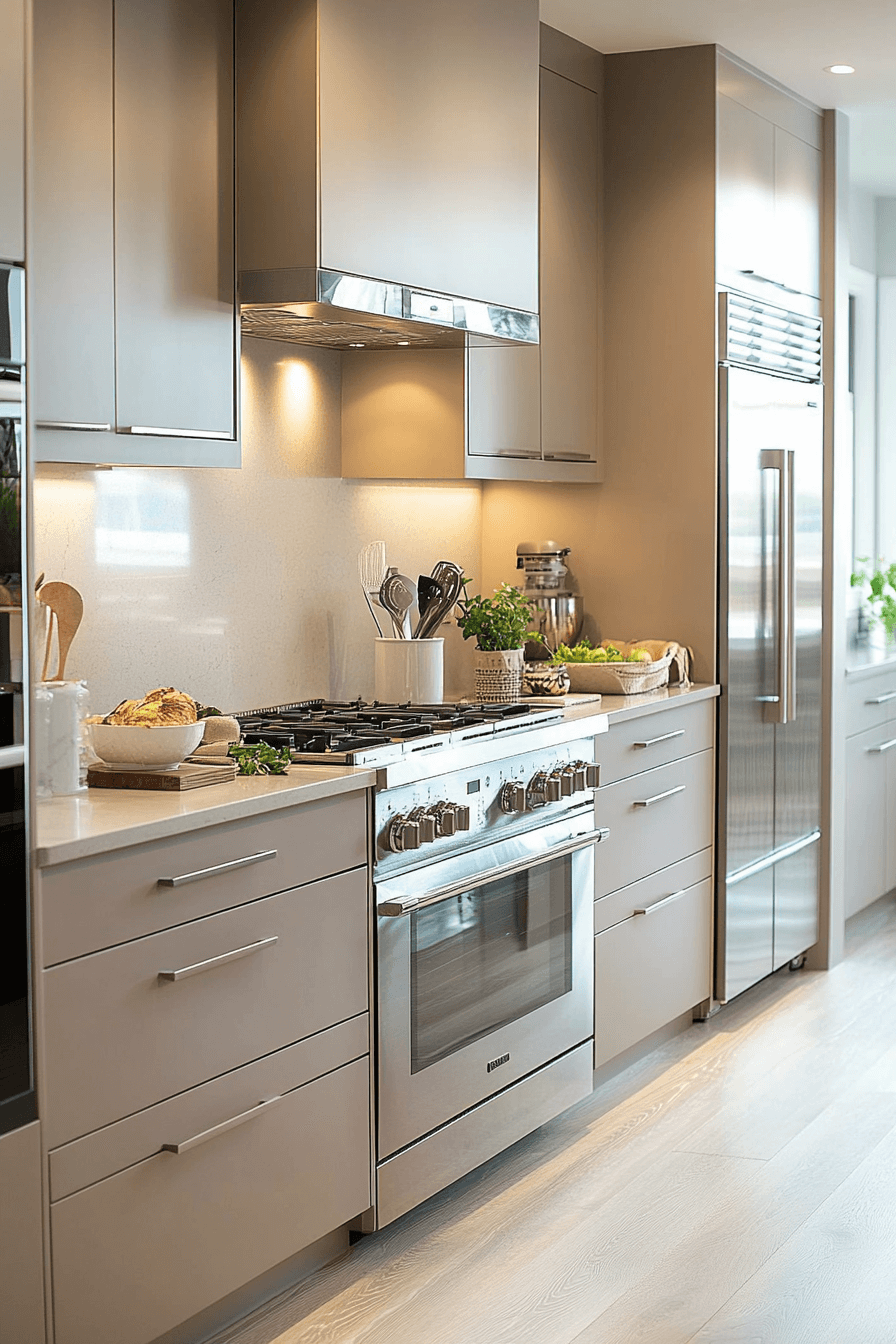 29 Light Taupe Kitchen Cabinets for a Timeless Neutral Upgrade 21 light taupe kitchen cabinets