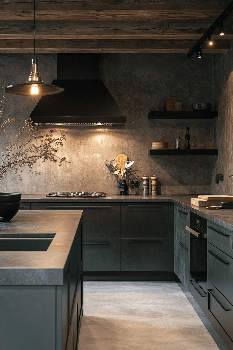 29 Dark Green Kitchen Cabinets for a Deeply Elegant Look 22 dark green kitchen cabinets