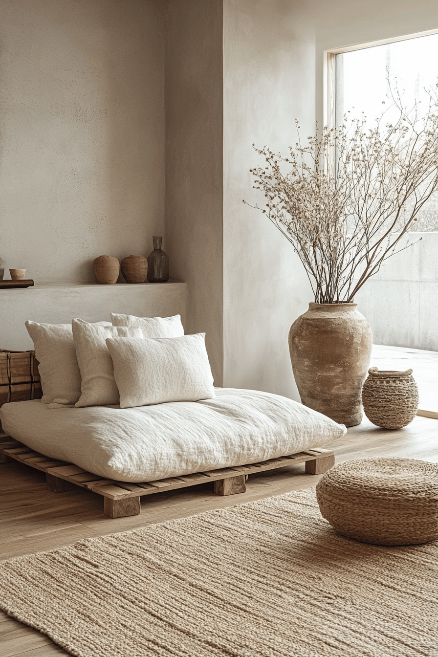 29 Japandi Living Room Ideas to Create a Calm and Balanced Space 22 japandi living room