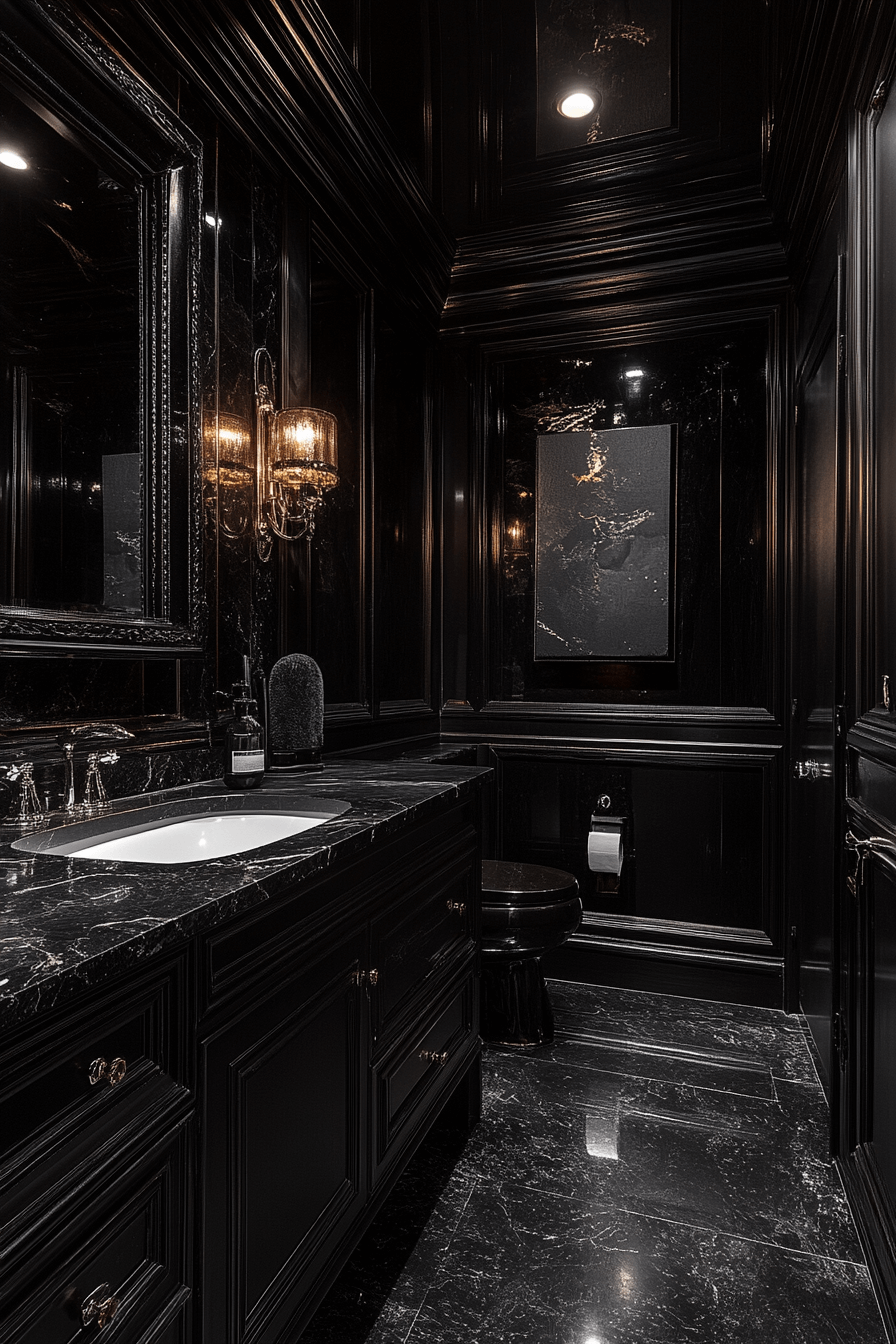 29 Whimsigoth Bathroom Ideas That Embrace the Unexpected with Grace 22 whimsigoth bathroom