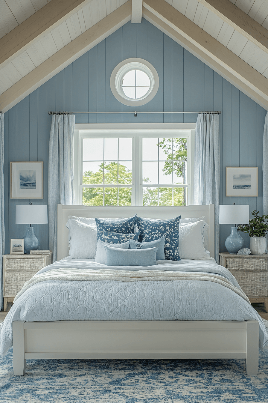 29 Coastal Master Bed Ideas That Reflect the Beauty of the Shoreline 22 coastal master bed