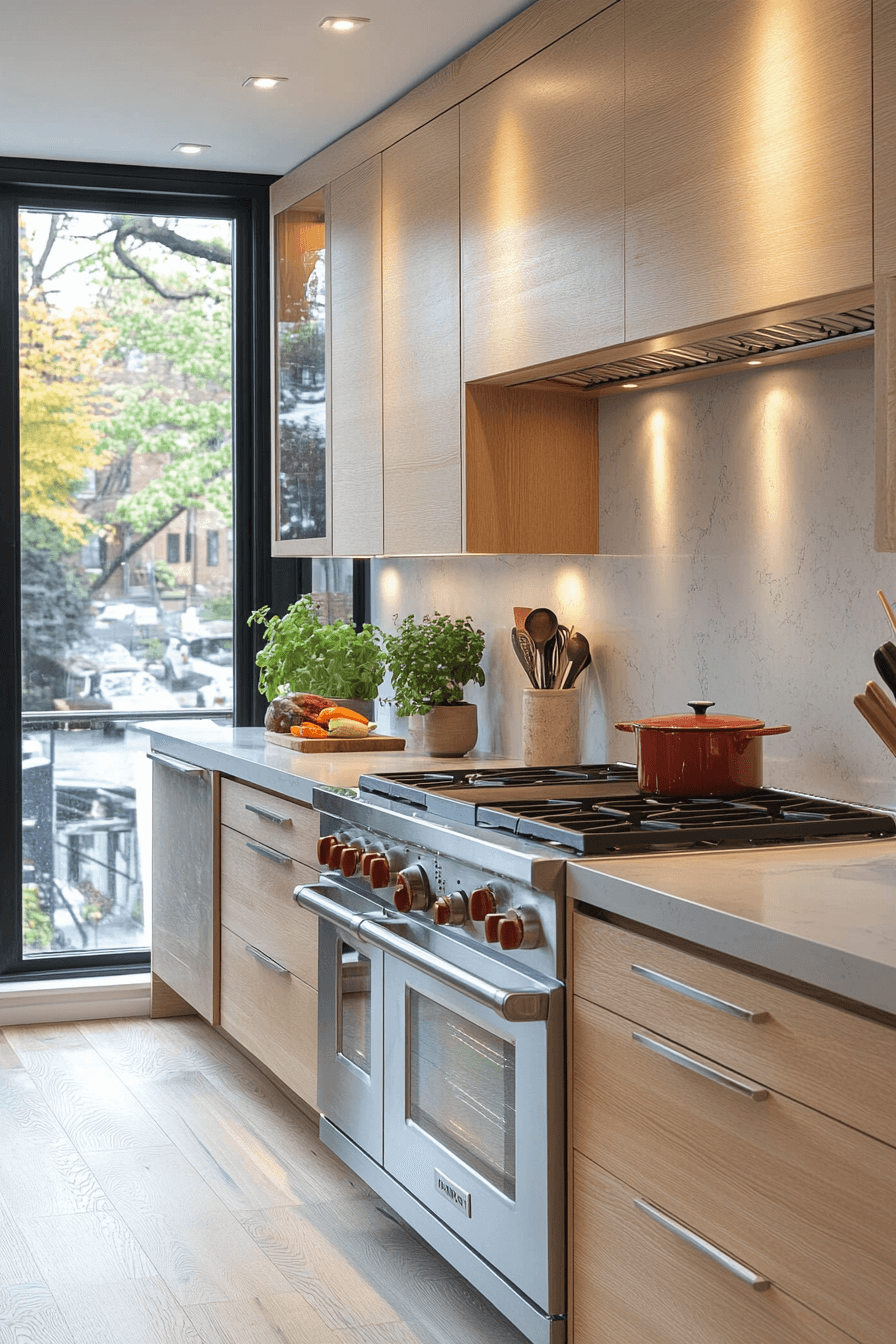 29 Light Wood Kitchen Cabinets to Brighten Up Your Cooking Space 22 light wood kitchen cabinets