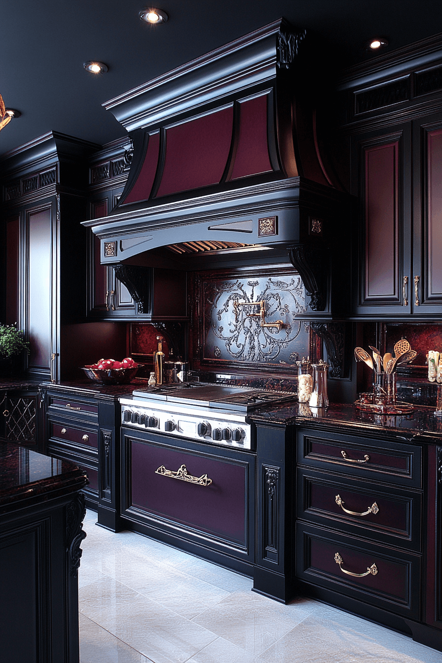 29 Dark Wood Kitchen Cabinets for a Distinguished and Elegant Kitchen 23 dark wood kitchen cabinets