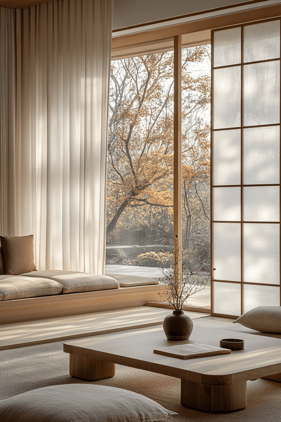 29 Japandi Living Room Ideas to Create a Calm and Balanced Space 23 japandi living room