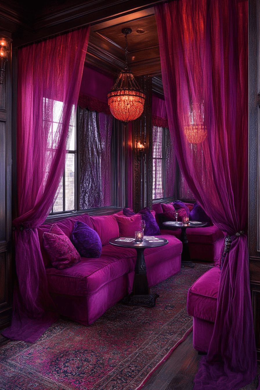 29 Whimsigoth Living Room Ideas to Embrace Soft Shadows and Vintage Vibes 23 whimsigoth living room