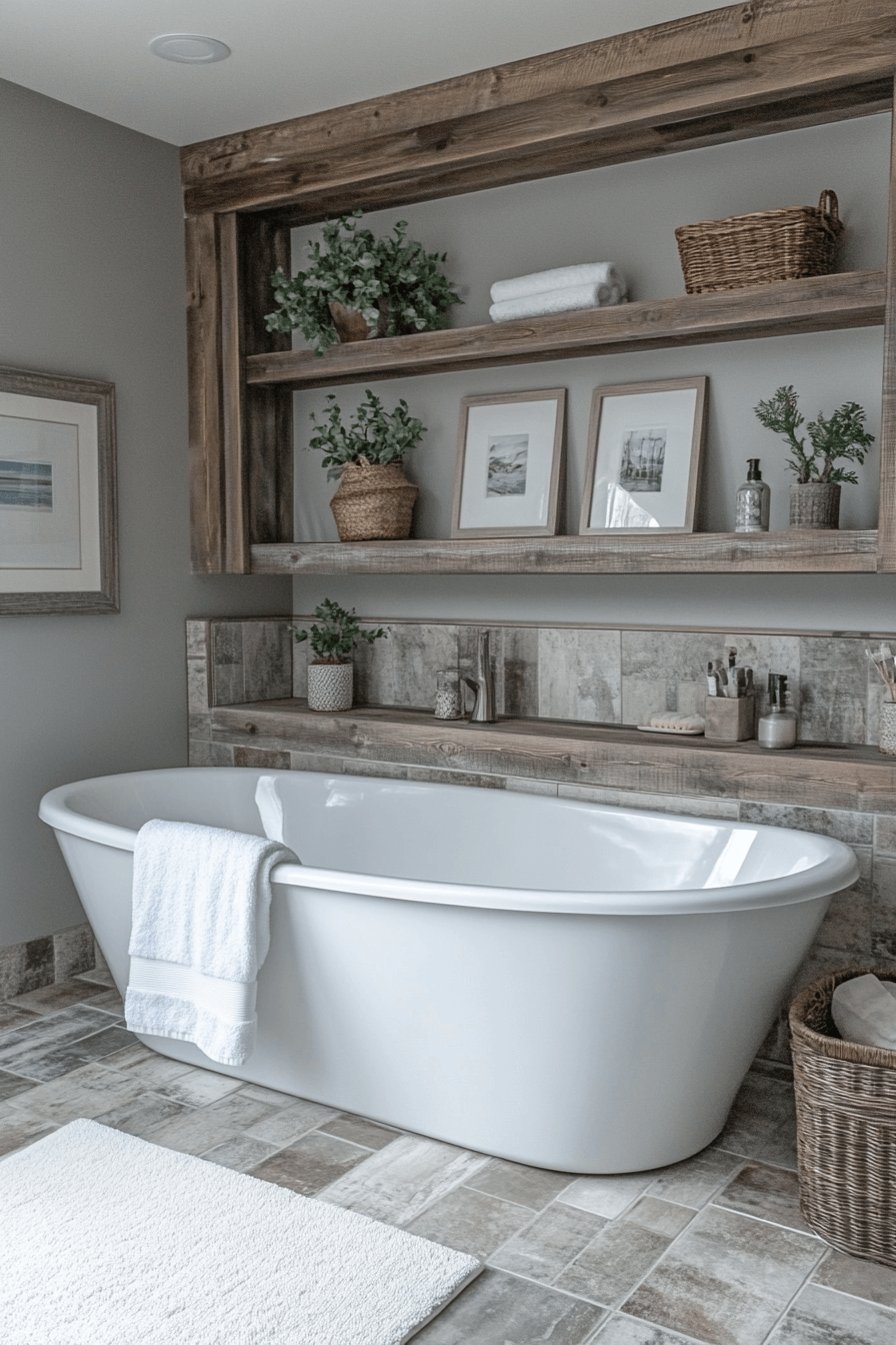 29 Coastal Bathroom Shower Ideas to Turn Your Bathroom into a Breezy Getaway 24 coastal bathroom shower ideas