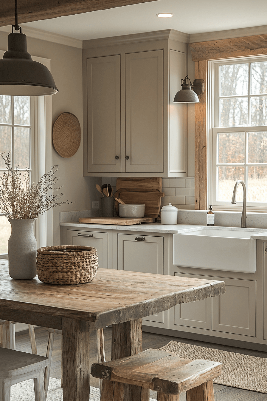 farmhouse kitchen cabinets
