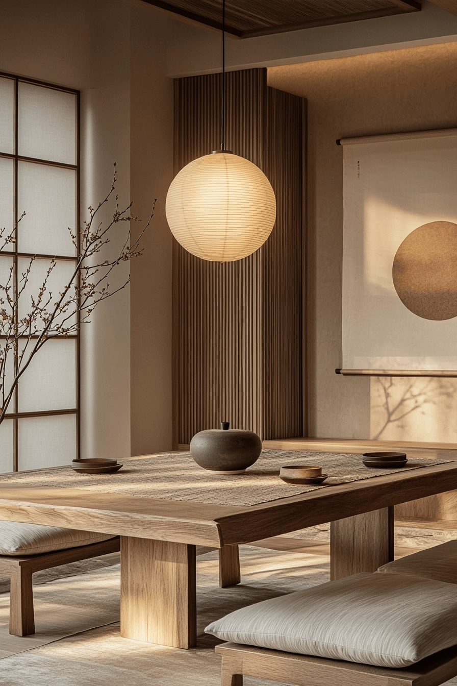 29 Japandi Dining Room Ideas for a Chic and Tranquil Space 25 japandi dining room