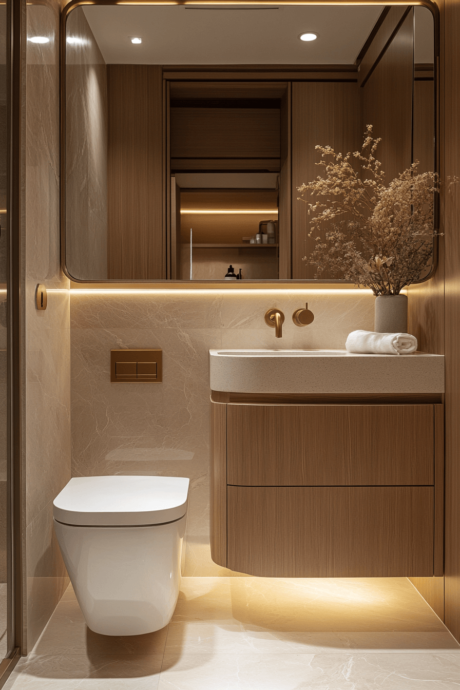 29 Japandi Bathroom Ideas to Inspire a Relaxing Home Upgrade 25 japandi bathroom