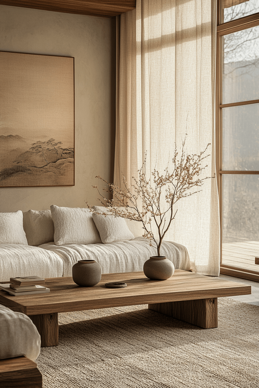 29 Japandi Living Room Ideas to Create a Calm and Balanced Space 25 japandi living room