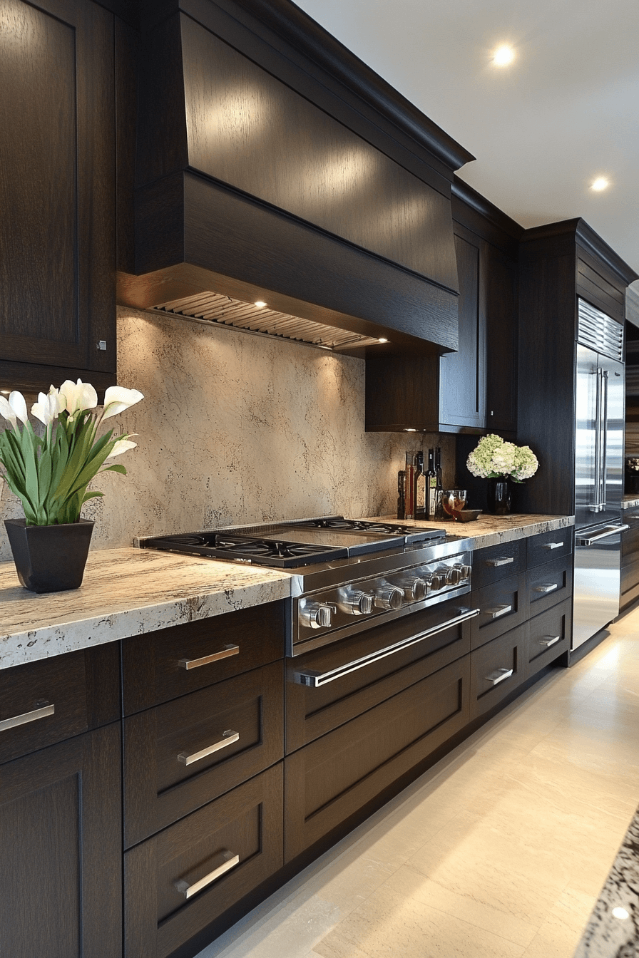 natural wood kitchen cabinets