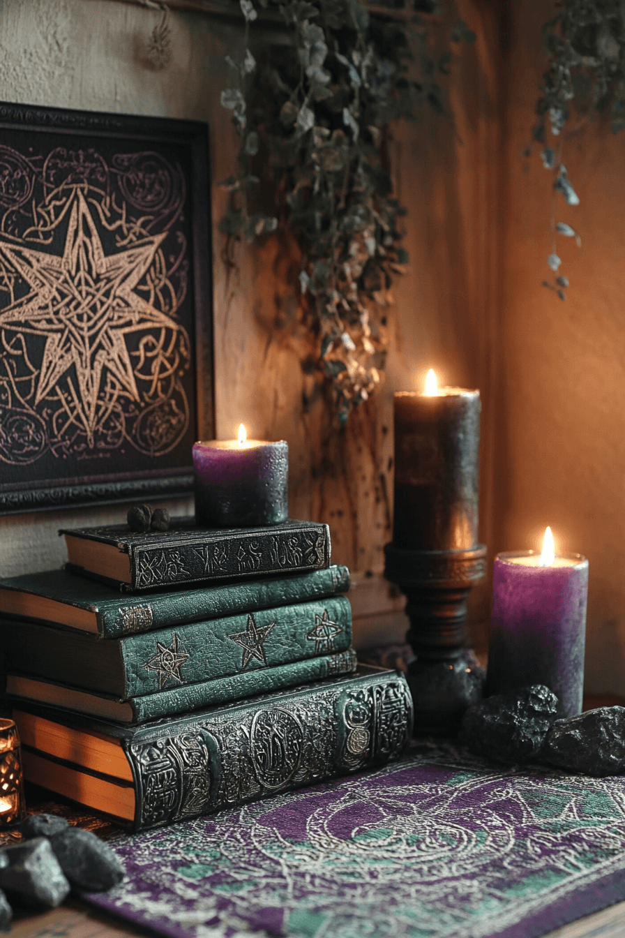 29 Whimsigoth Decor Ideas That Blend Dark Elegance with Whimsy 25 whimsigoth decor