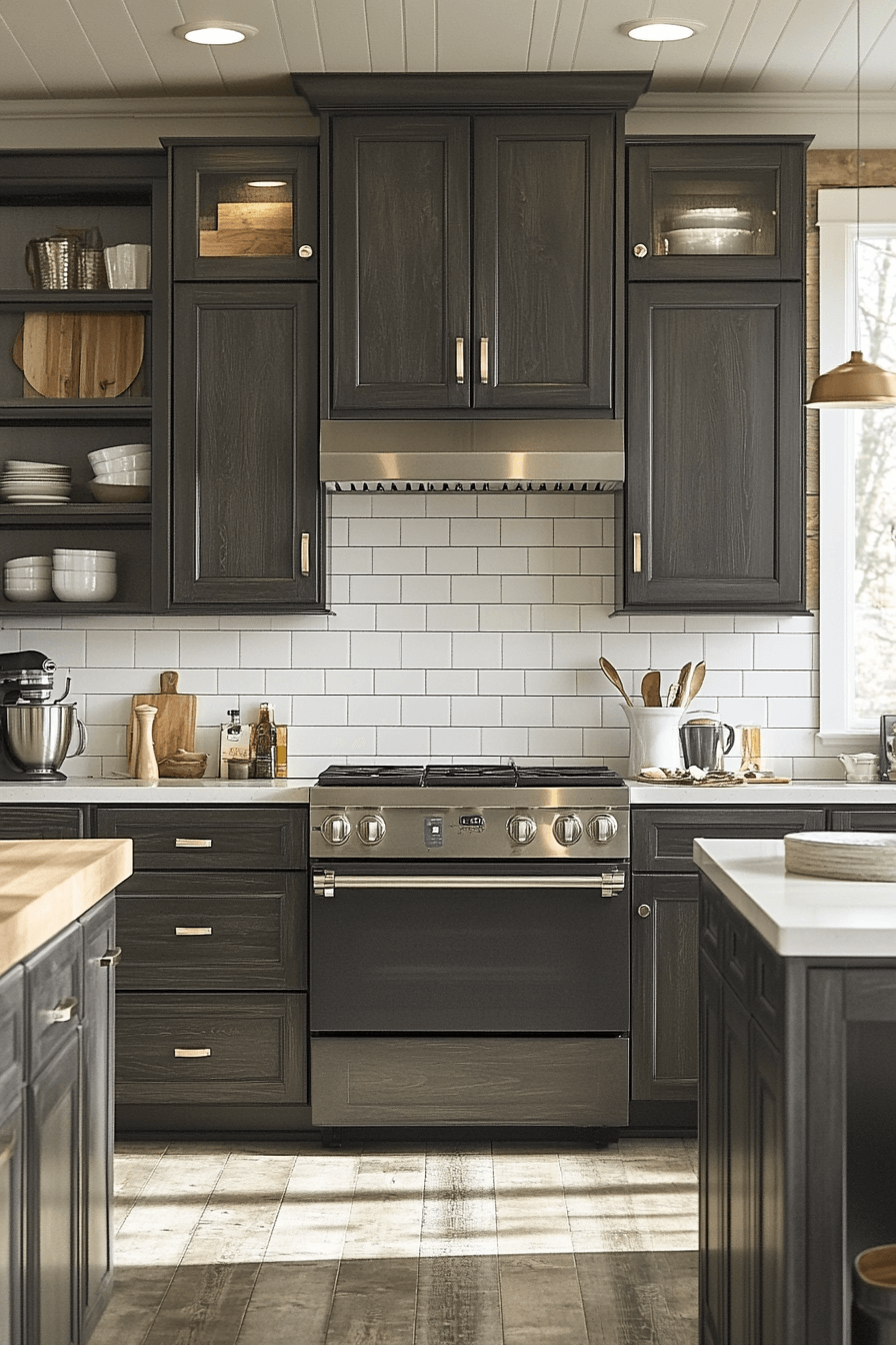 farmhouse kitchen cabinets