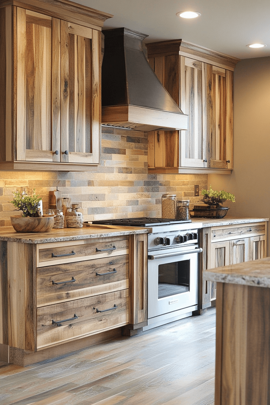 rustic kitchen cabinets