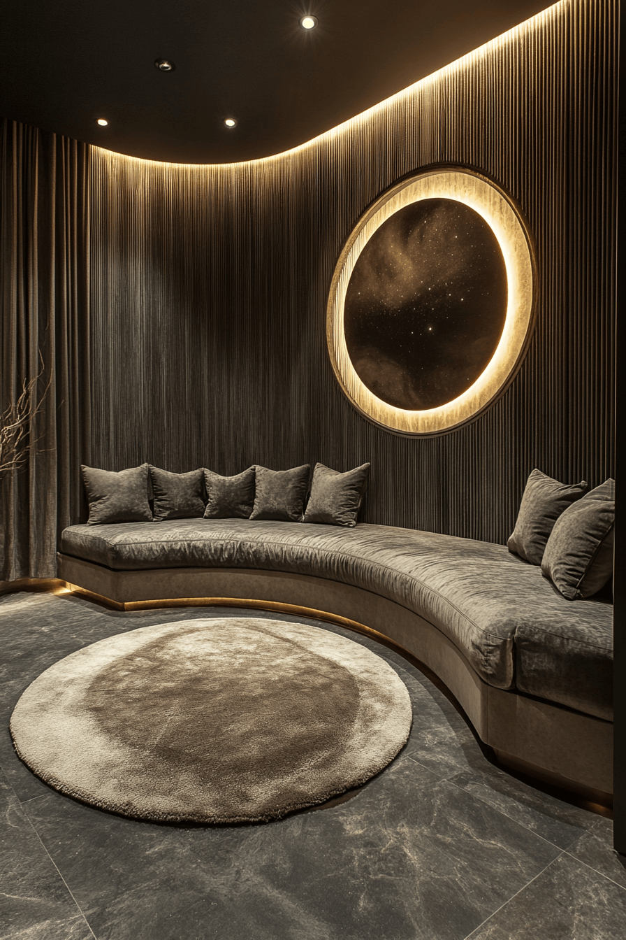 29 Whimsigoth Living Room Ideas to Embrace Soft Shadows and Vintage Vibes 27 whimsigoth living room