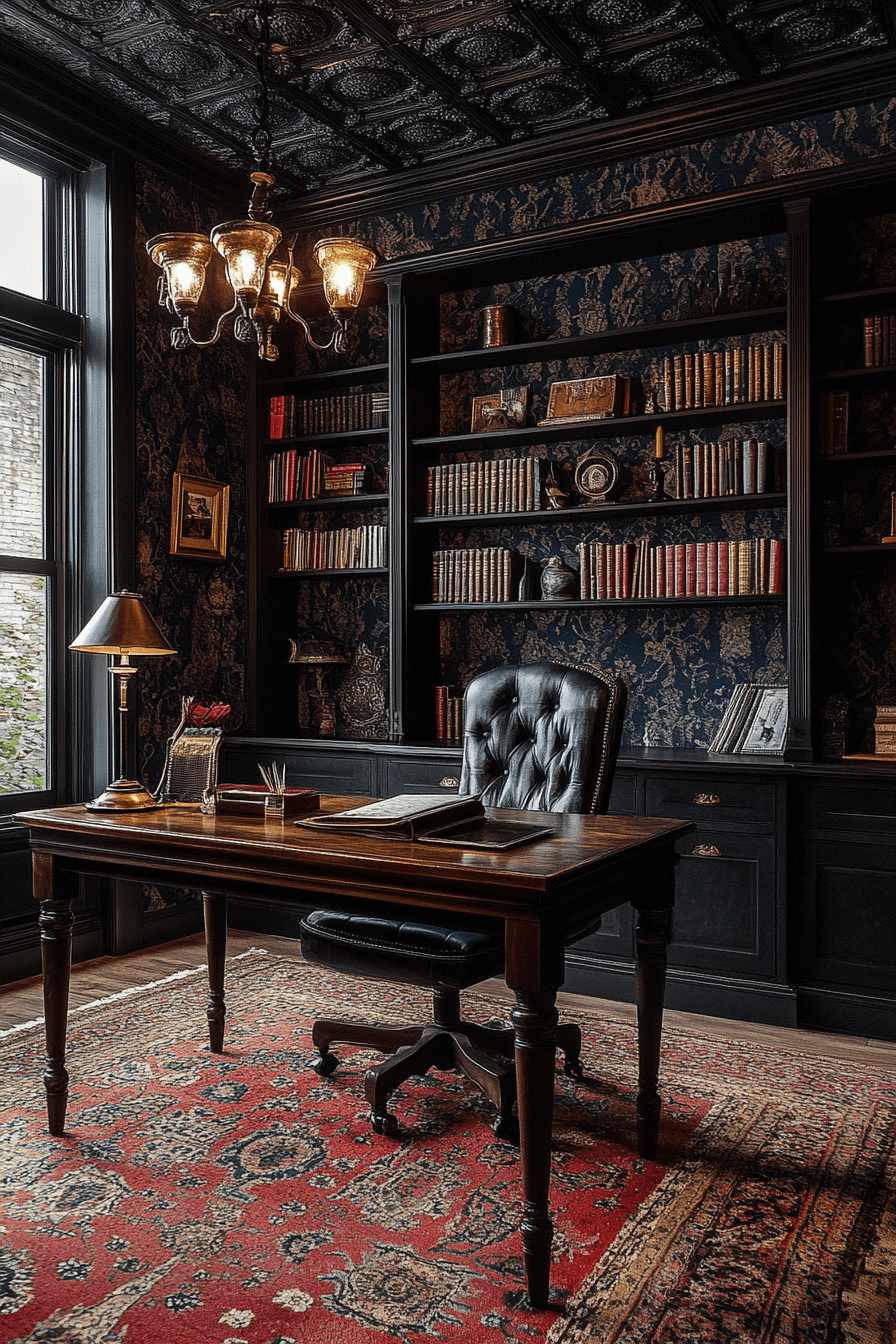 29 Whimsigoth Decor Ideas That Blend Dark Elegance with Whimsy 27 whimsigoth decor