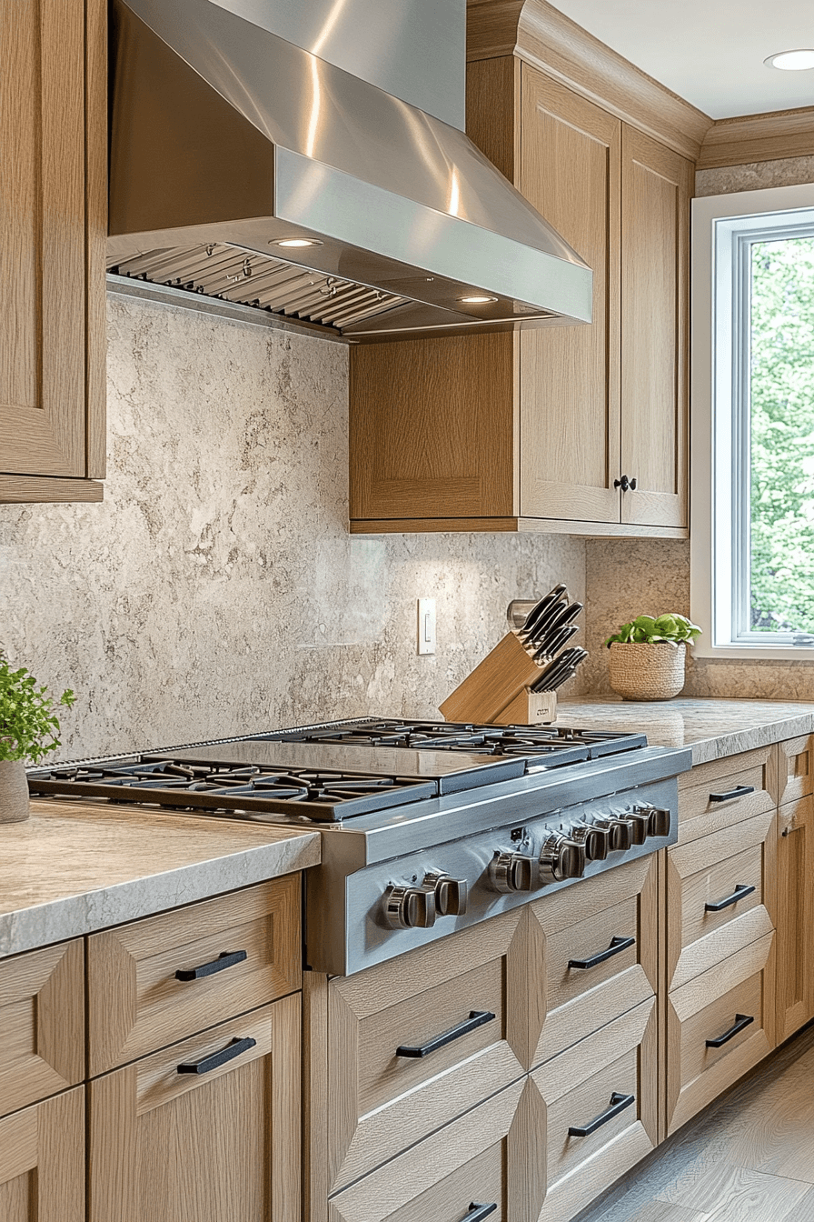 honey oak kitchen cabinets