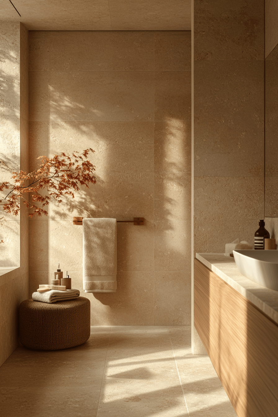 29 Japandi Bathroom Ideas to Inspire a Relaxing Home Upgrade 27 japandi bathroom