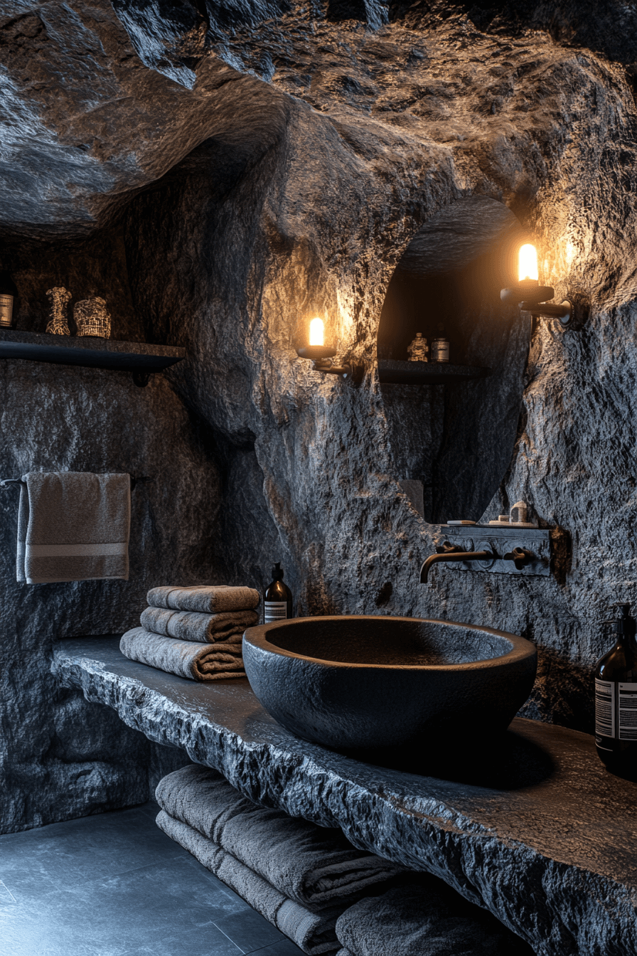 29 Whimsigoth Bathroom Ideas That Embrace the Unexpected with Grace 28 whimsigoth bathroom