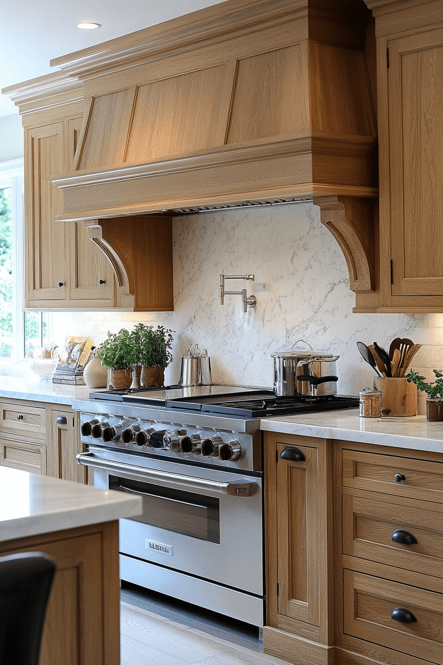 29 Light Wood Kitchen Cabinets to Brighten Up Your Cooking Space 28 light wood kitchen cabinets