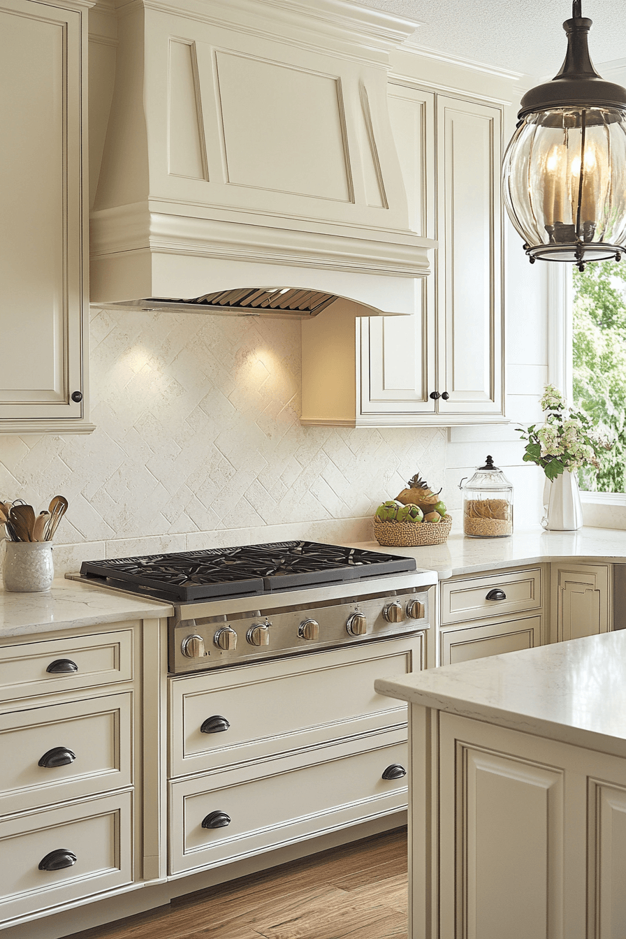 off white kitchen cabinets