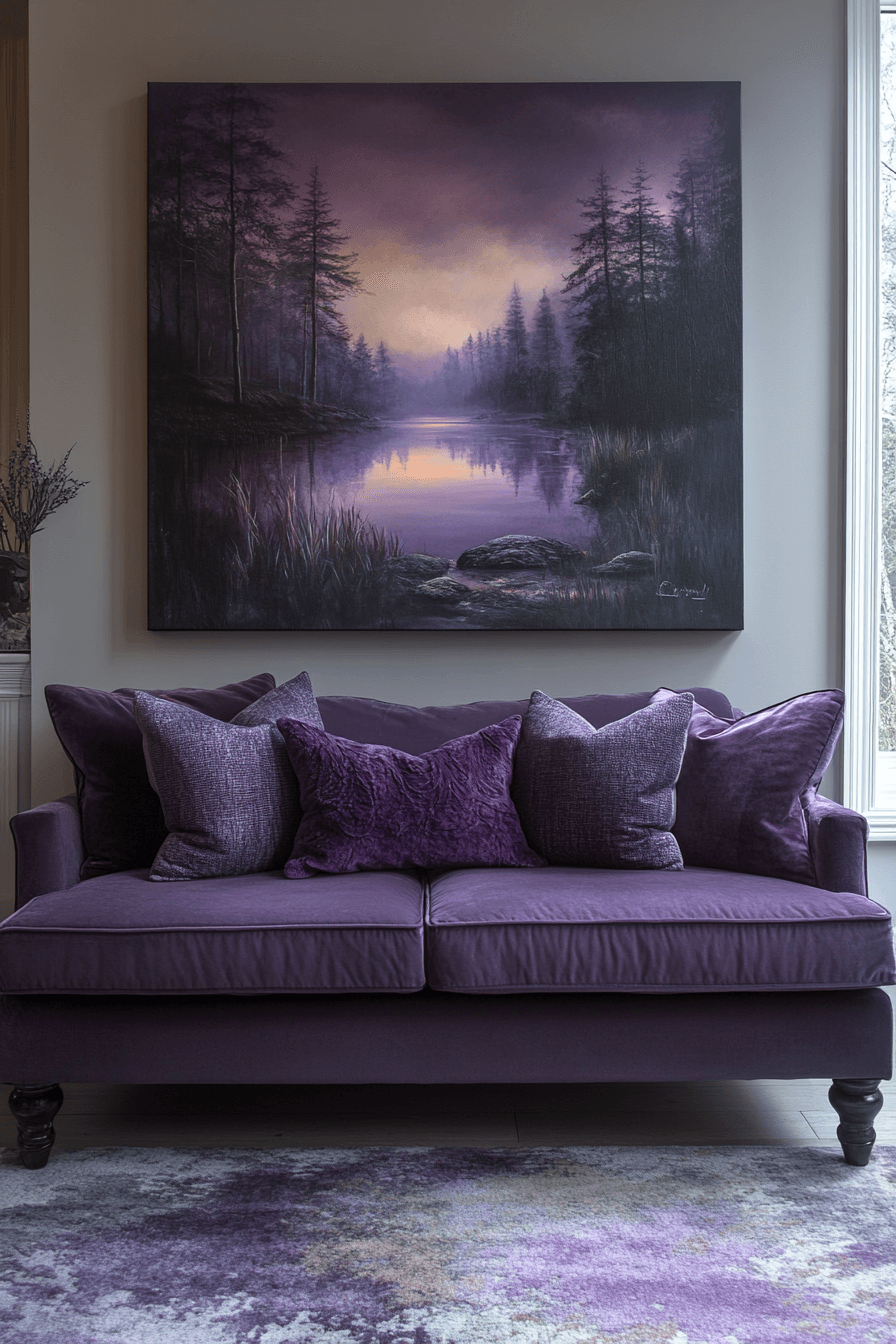 29 Whimsigoth Living Room Ideas to Embrace Soft Shadows and Vintage Vibes 28 whimsigoth living room